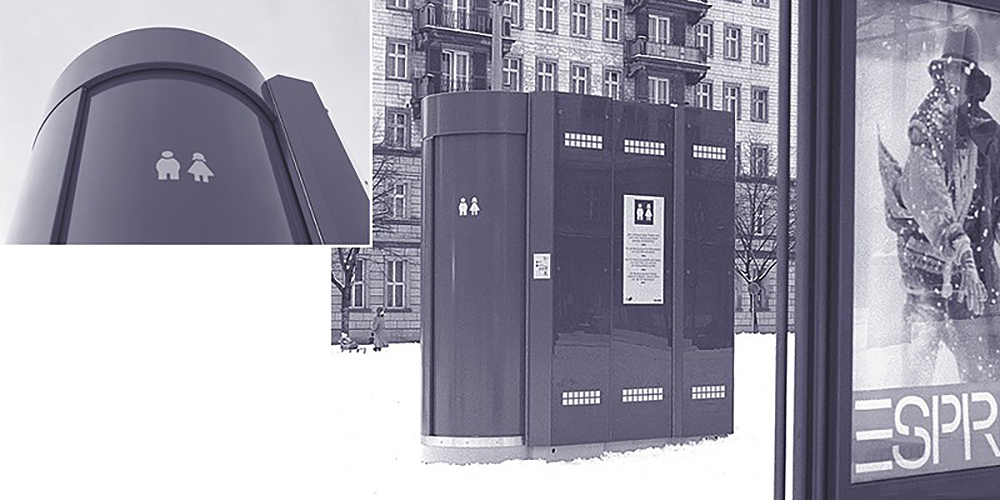 Publicdesign WALL City-Toilette