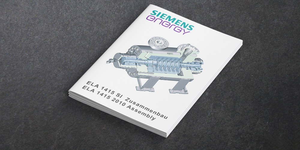 Zulassungsunterlagen für SIEMENS Hochleistungsverdichter