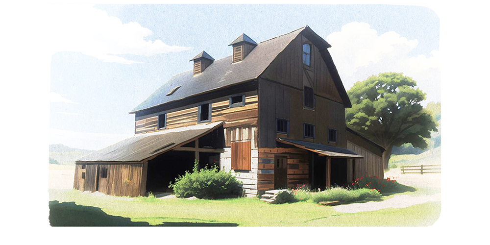 Digitale Tuschezeichnung