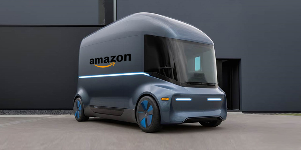 Designkonzept amazon Lieferfahrzeug